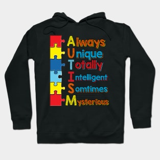 Always Unique Totally Intelligent Mysterious Hoodie